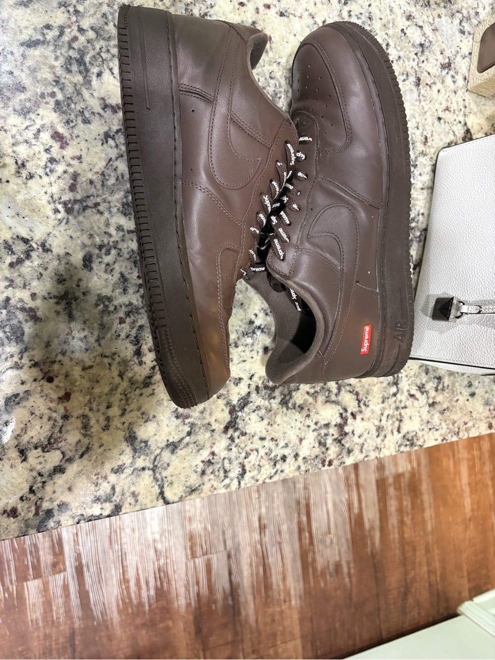 Nike Men’s Low-Top Sneakers in Dark Brown
